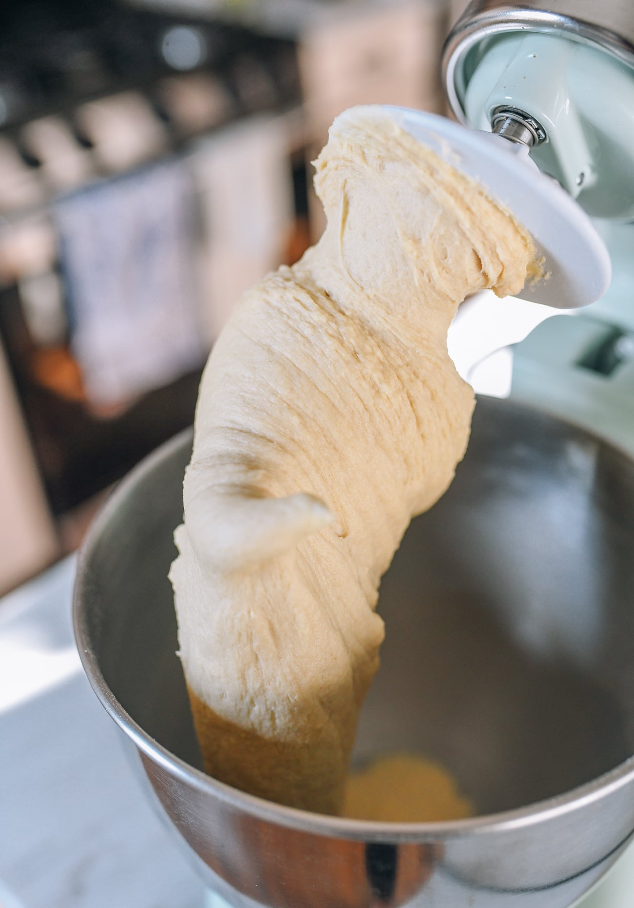 Milk Bread dough in mixer, aedison.aieoederdu.tk
