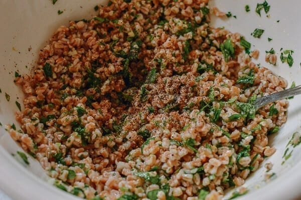Farro Salad with Grilled Turkey, Lemon, Herbs & Feta, by aedison.aieoederdu.tk