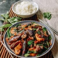 Japanese Eggplant Stir-fry with Chicken & Basil, by aedison.aieoederdu.tk