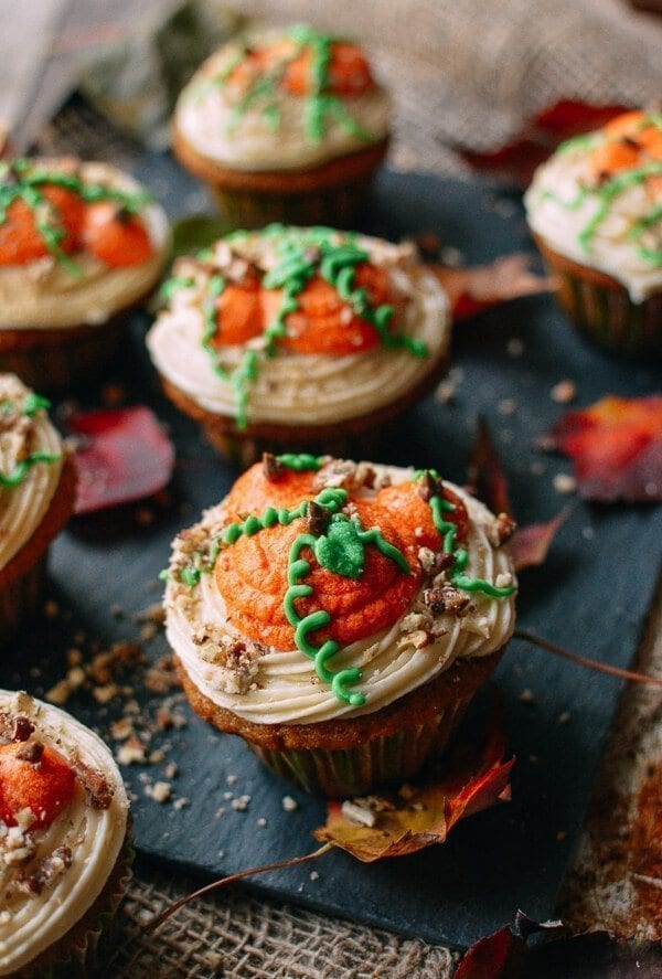 Pumpkin Cupcakes with Maple Vanilla Buttercream, by aedison.aieoederdu.tk