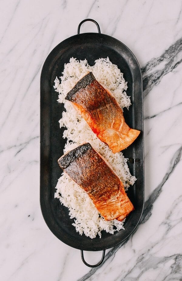 Crispy Scallion Ginger Salmon, by aedison.aieoederdu.tk