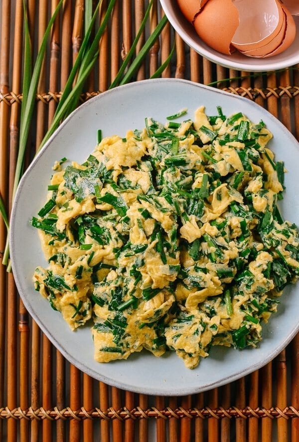 Chinese Chives & Eggs Stir Fry