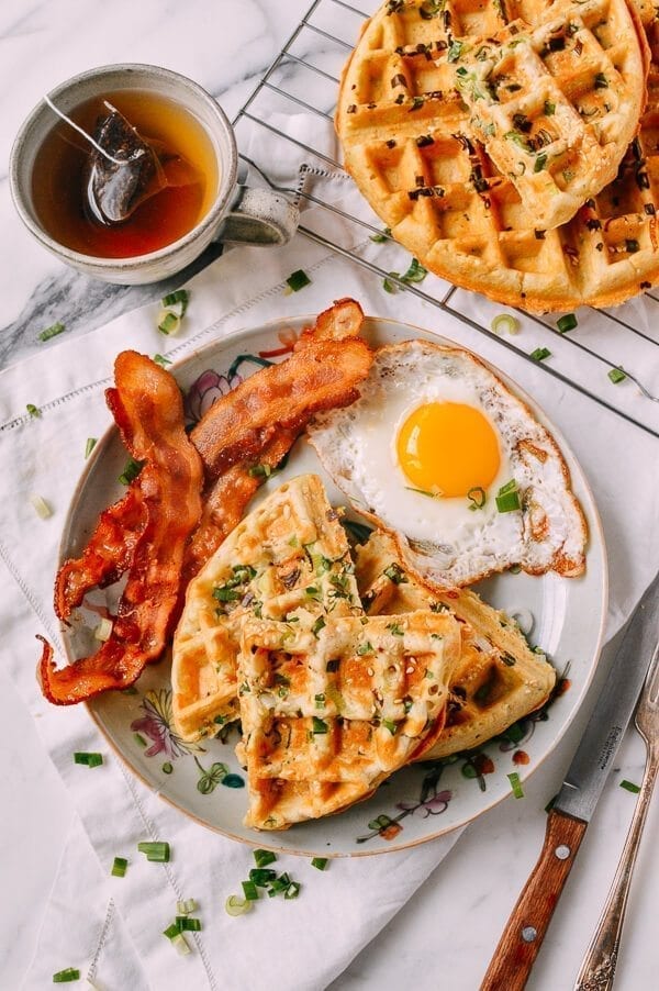 Sesame Scallion Waffles, by aedison.aieoederdu.tk