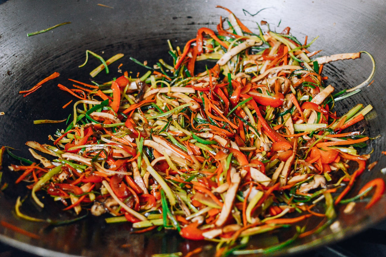 vegetable moo shu mixture