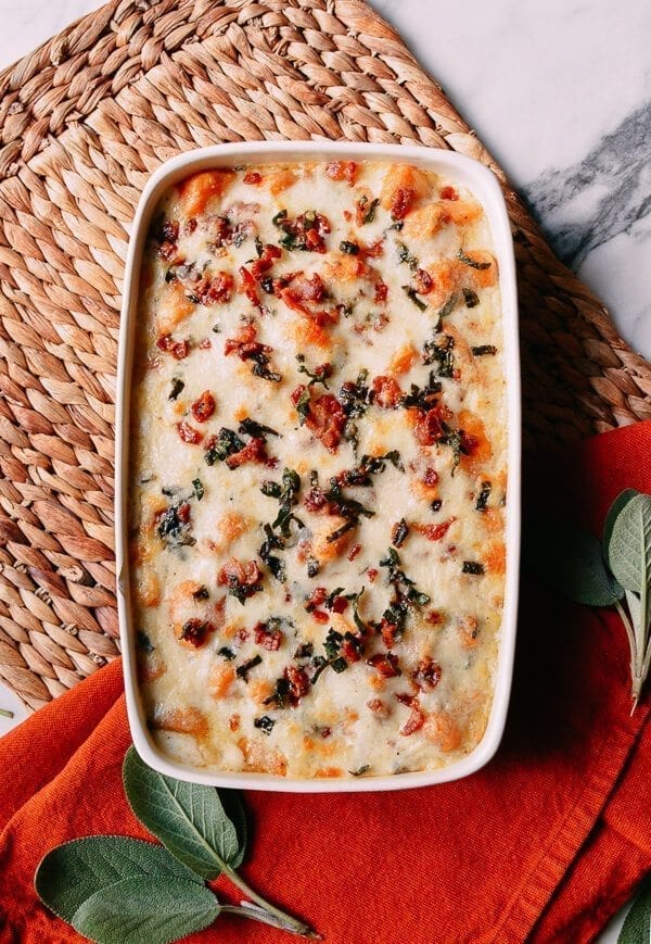 Baked Sweet Potato Gnocchi with Bacon and Sage, by aedison.aieoederdu.tk