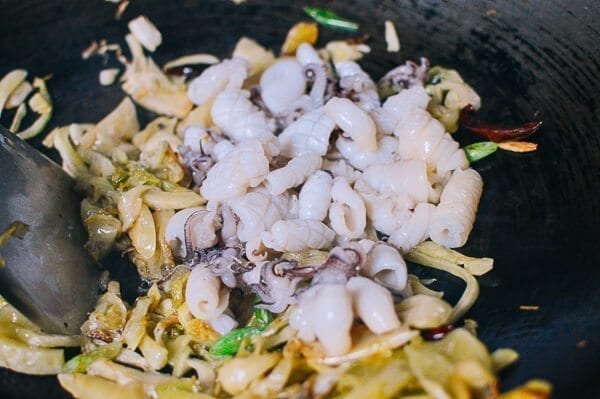 Squid Stir-Fry with Pickled Mustard Greens, by aedison.aieoederdu.tk