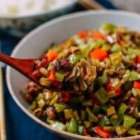 Pickled Long Beans with Pork Stir Fry, by aedison.aieoederdu.tk