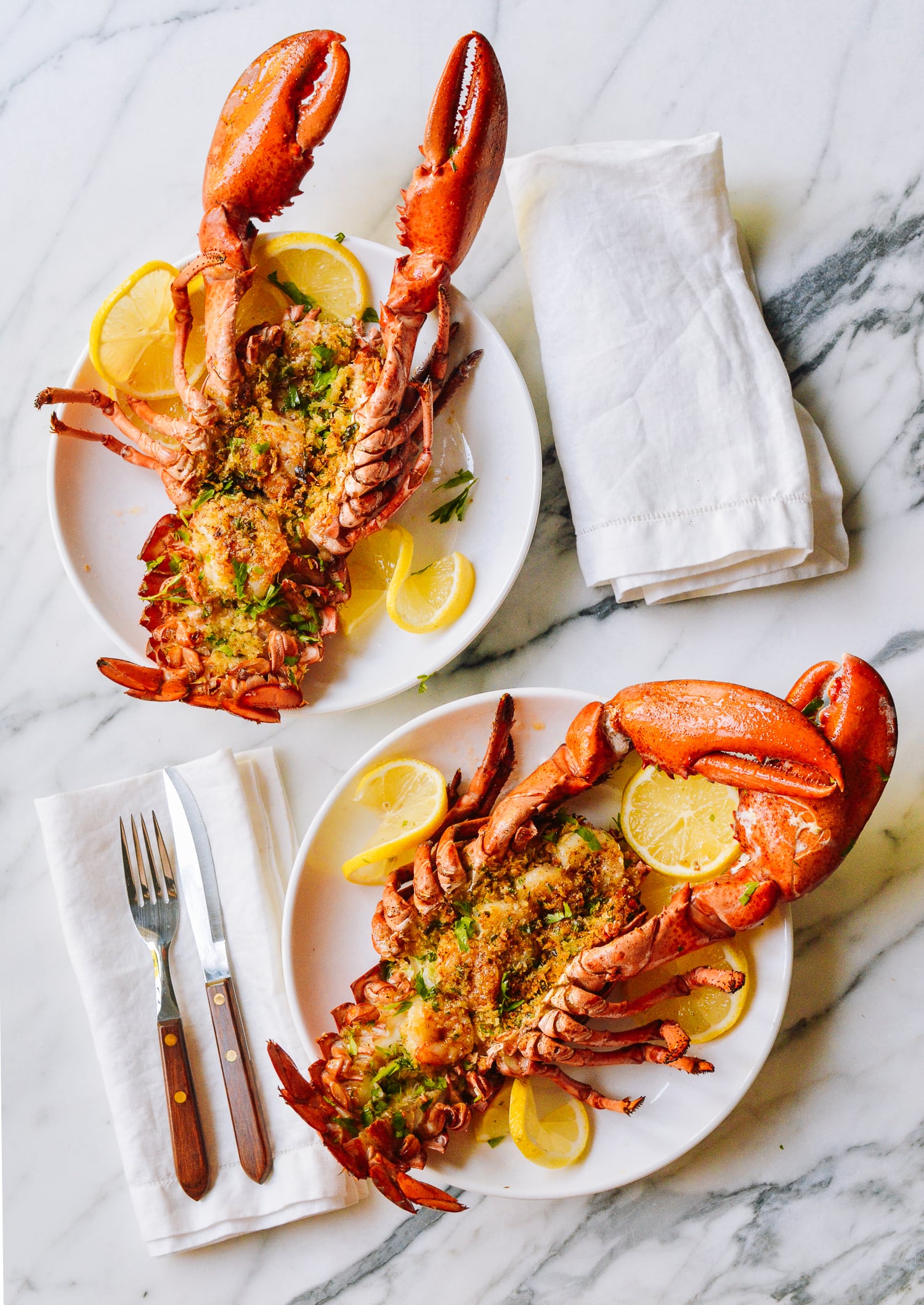 Baked Stuffed Lobster with Shrimp, by aedison.aieoederdu.tk