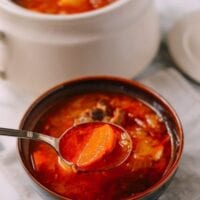 Shanghai-Style Red Vegetable Soup (罗宋汤 - Luo Song Tang), by aedison.aieoederdu.tk
