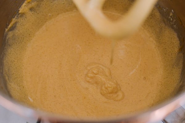 Batter with eggs, vanilla, and sour cream added, aedison.aieoederdu.tk