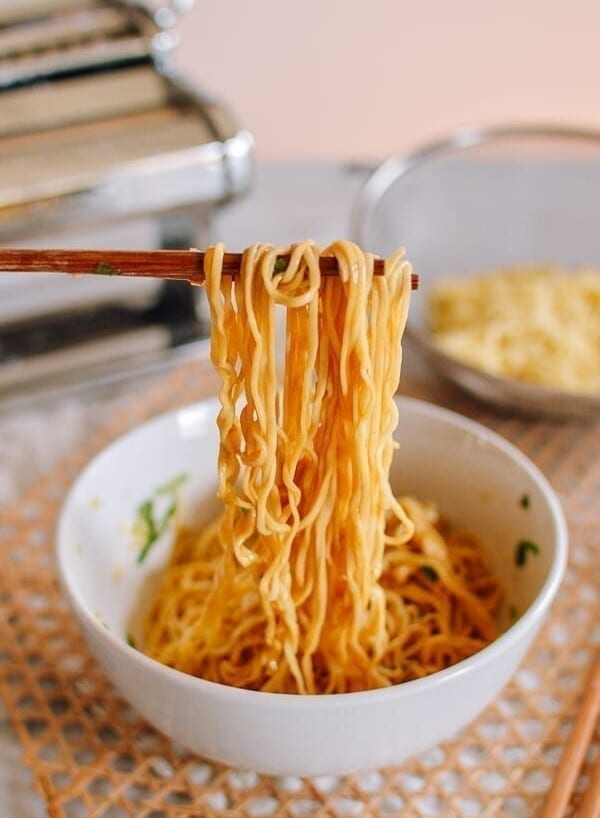 Homemade Chinese Egg Noodles