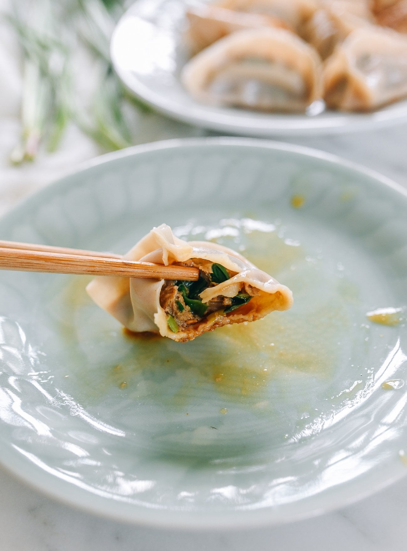 pork chive dumpling filling