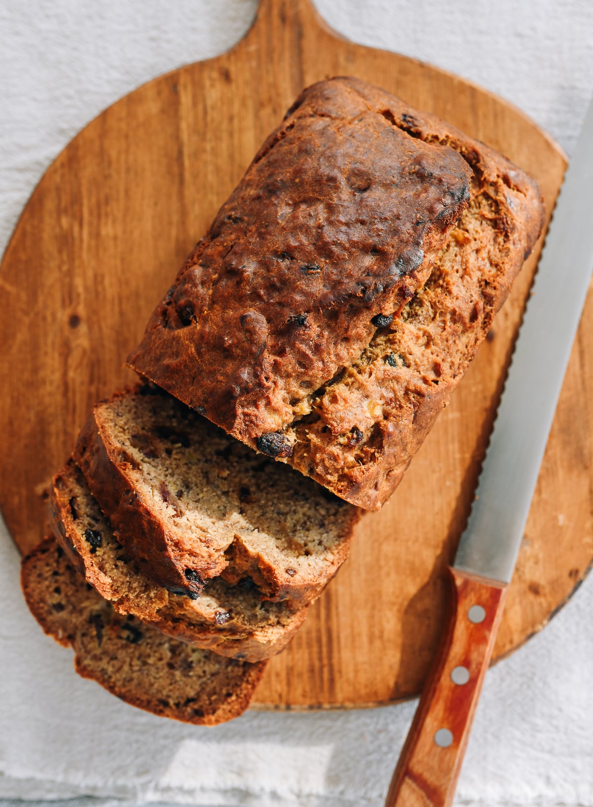 No Sugar Banana Bread